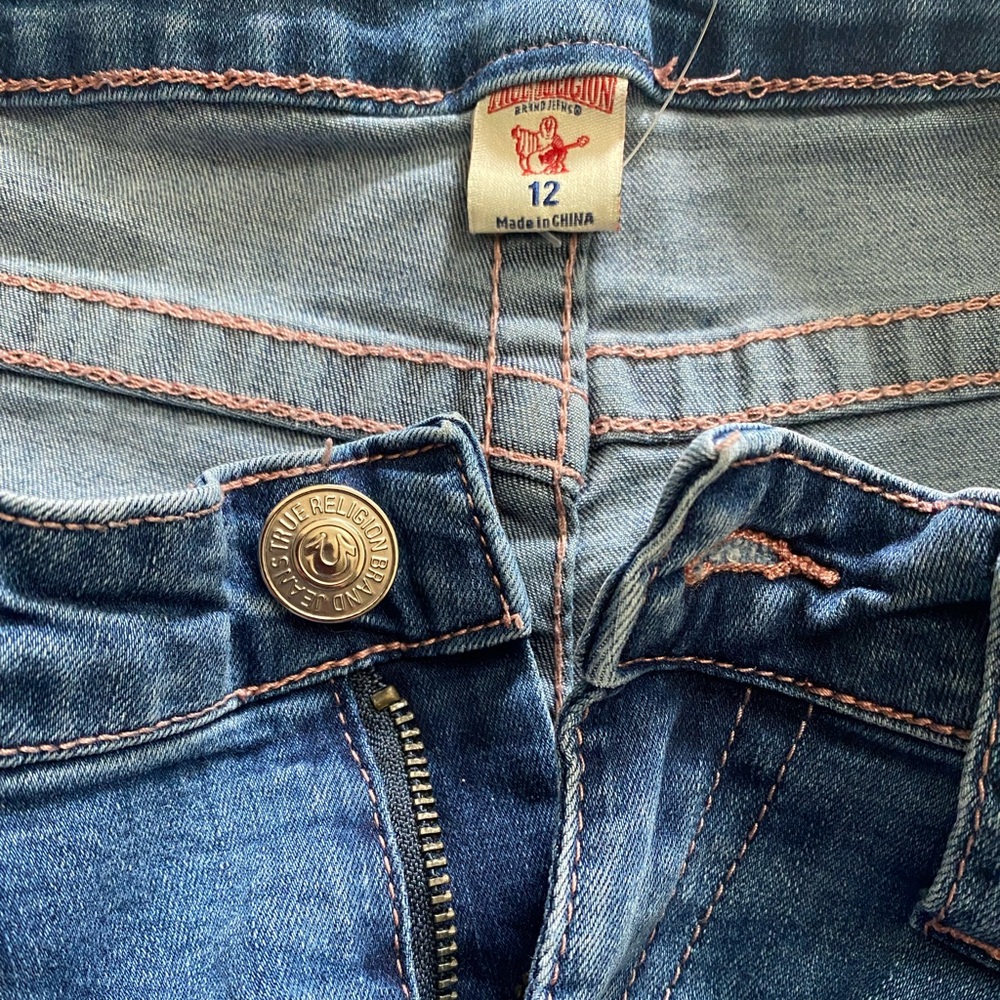 NWOT • True Religion Halle Mid Rise Super Skinny Jeans - Picture 2 of 14